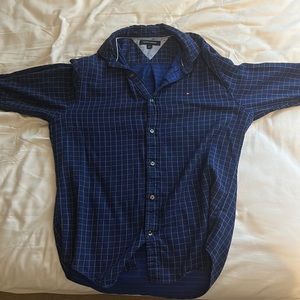 Tommy Hilfiger Blue Button Up Shirt